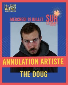 Annulation concert The Doug