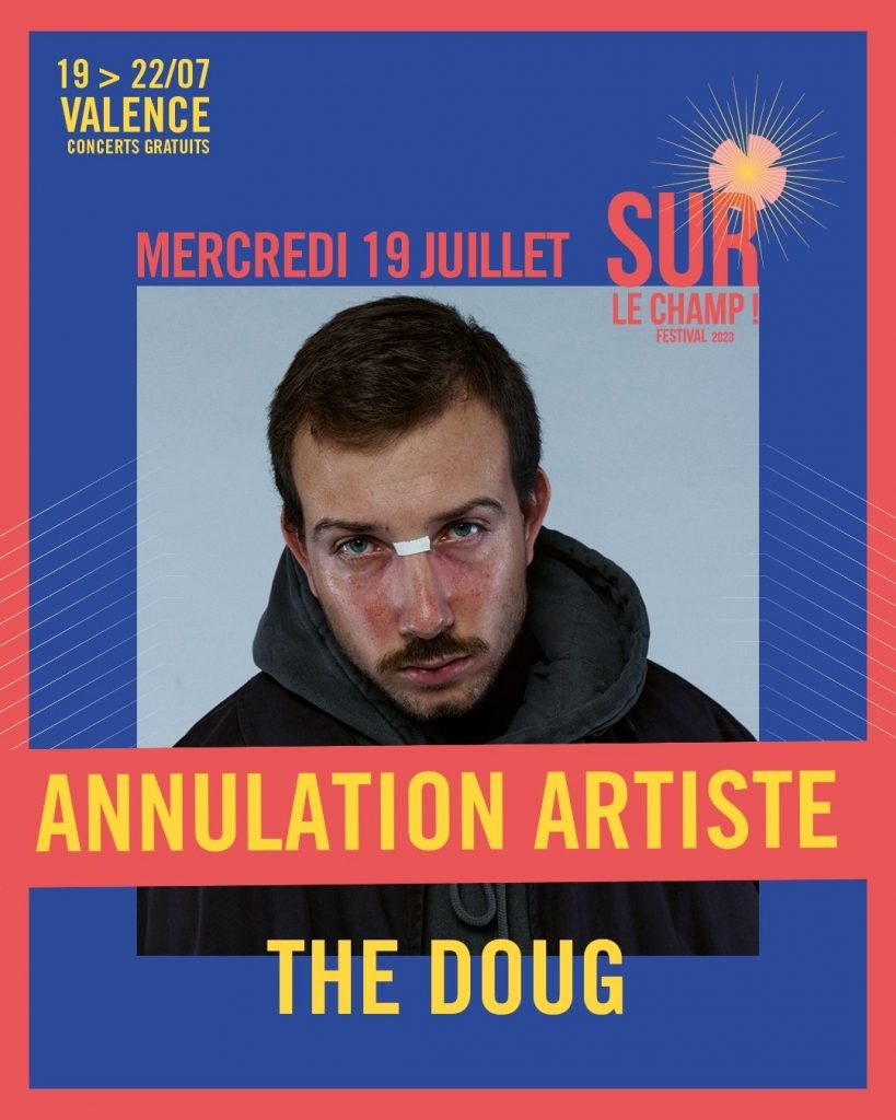 Annulation concert The Doug